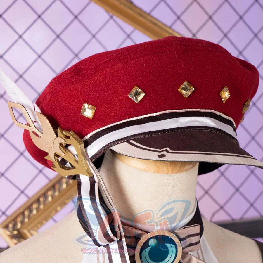 Genshin Impact Charlotte Cosplay Costume C08283  A