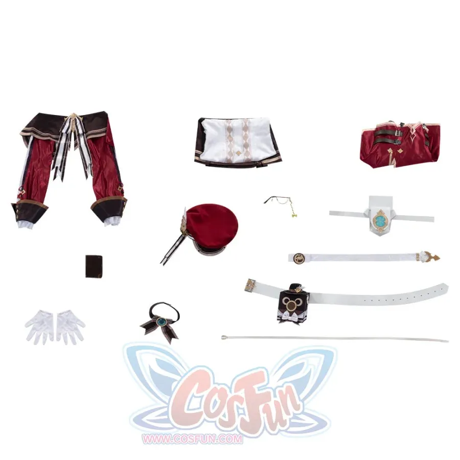 Genshin Impact Charlotte Cosplay Costume C08283  A