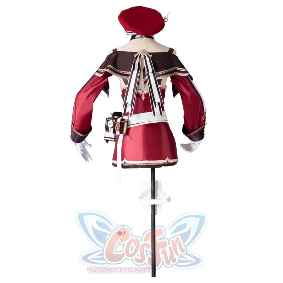 Genshin Impact Charlotte Cosplay Costume C08283  A