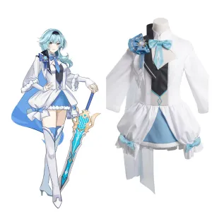 Genshin Impact EulaCosplay Costume Dress Outfits Halloween Carnival Suit