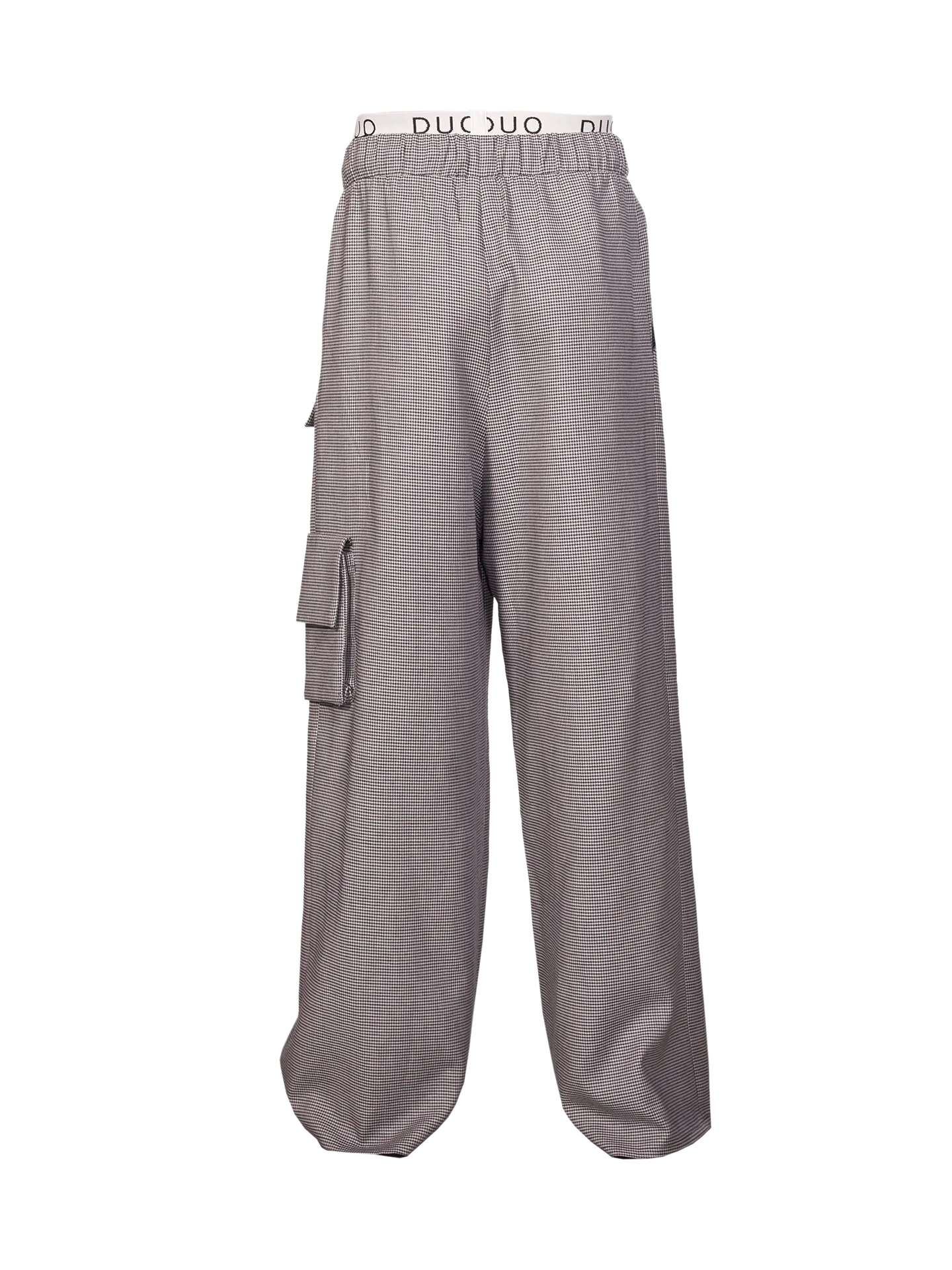 Grey Pockets Trousers Swaggg