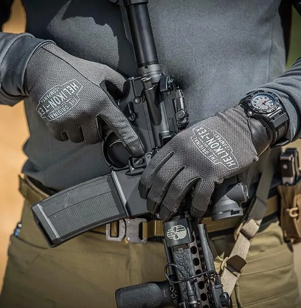HELIKON RANGEMAN Shooting Gloves - Grey/Black