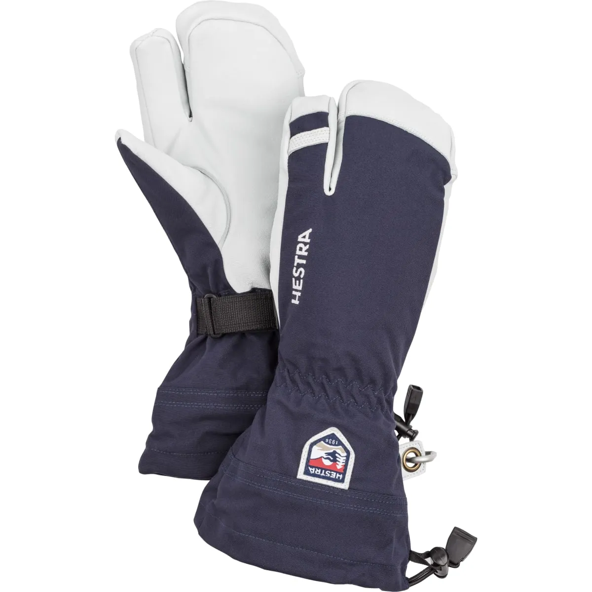 Hestra Army Leather Heli Ski 3-Finger Skihandsker