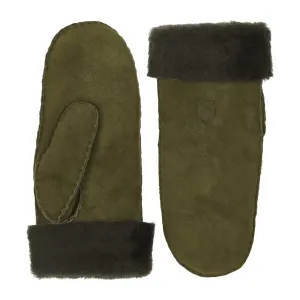 Hestra Sheepskin Mitt Green