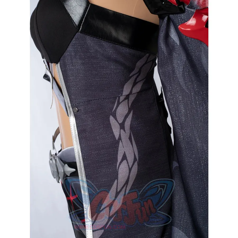 Honkai: Star Rail Red Acheron Cosplay Costume C09025E  B