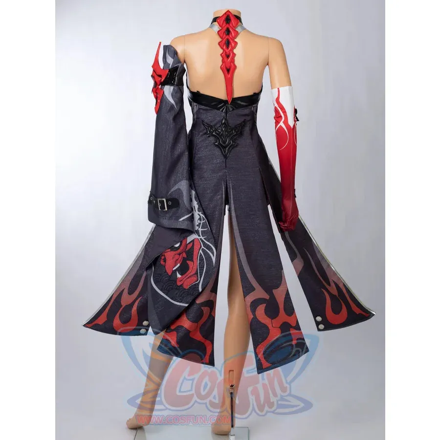 Honkai: Star Rail Red Acheron Cosplay Costume C09025E  B