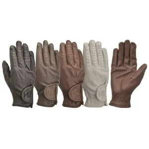 Hy5 Childrens Leather Horse Riding Gloves