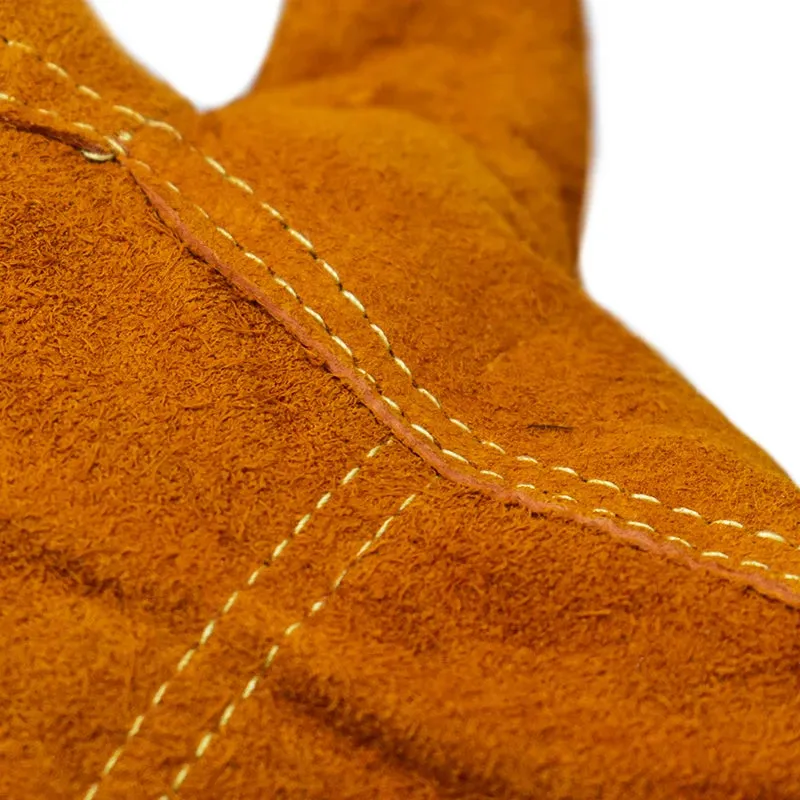 IronHide Pro Working Gloves - Premium Cowhide Safety Gloves (3, 5, or 10 Pairs)