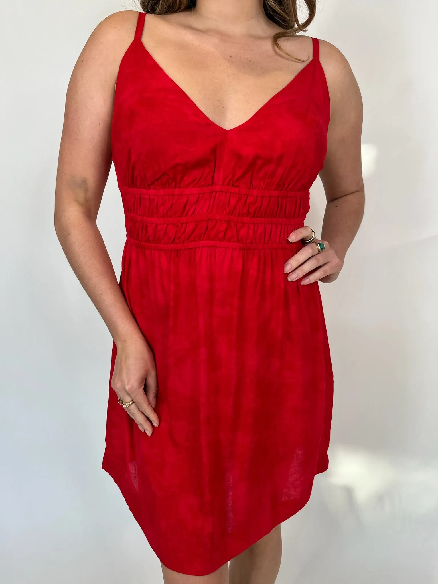 Khush Amor Dress Murky Red