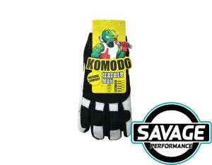 KOMODO Leather Man Gloves - Size XXL / 2XL