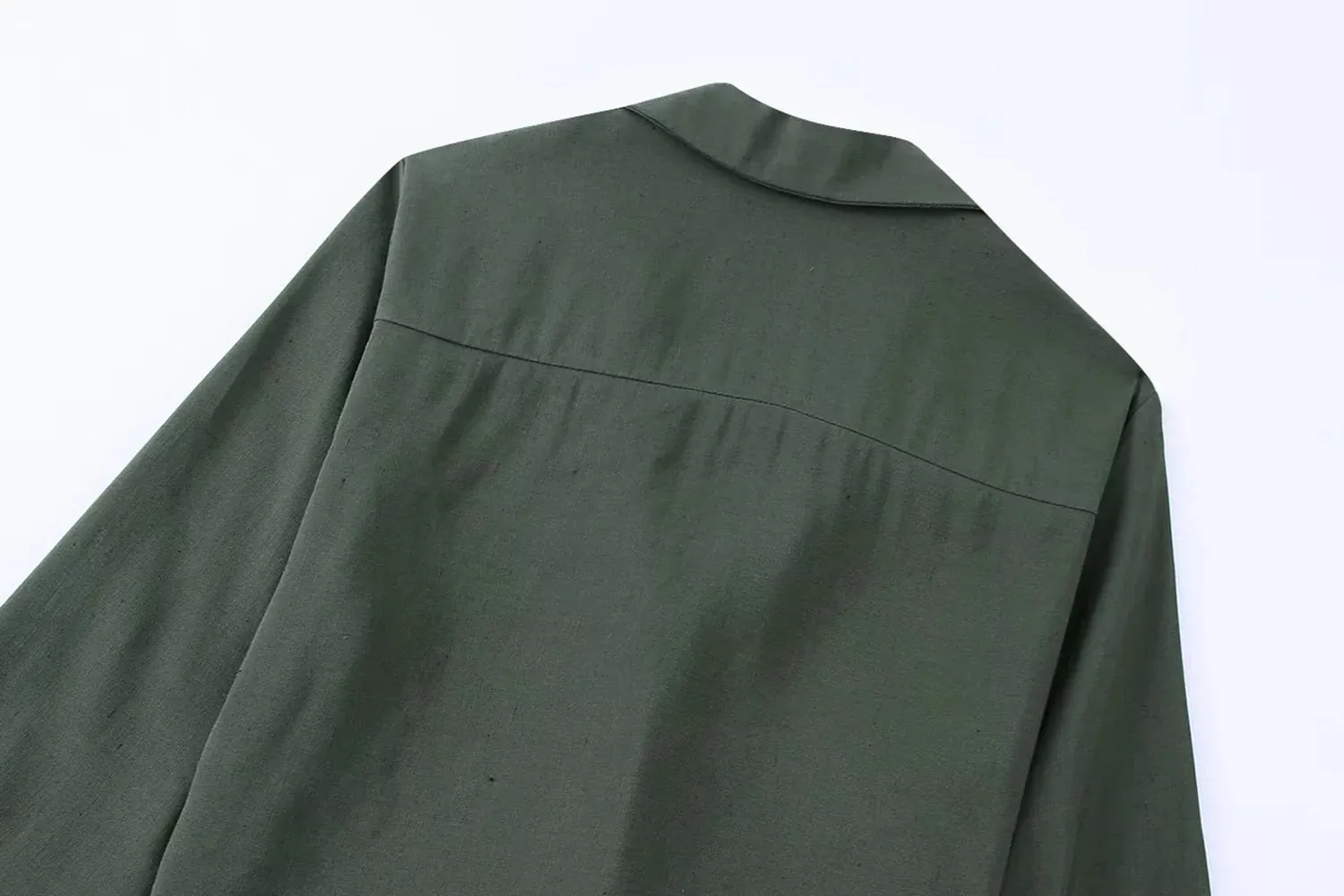 Ladies Long Sleeve Bow Shirts Tops Side Split Pleated Skirts Sets