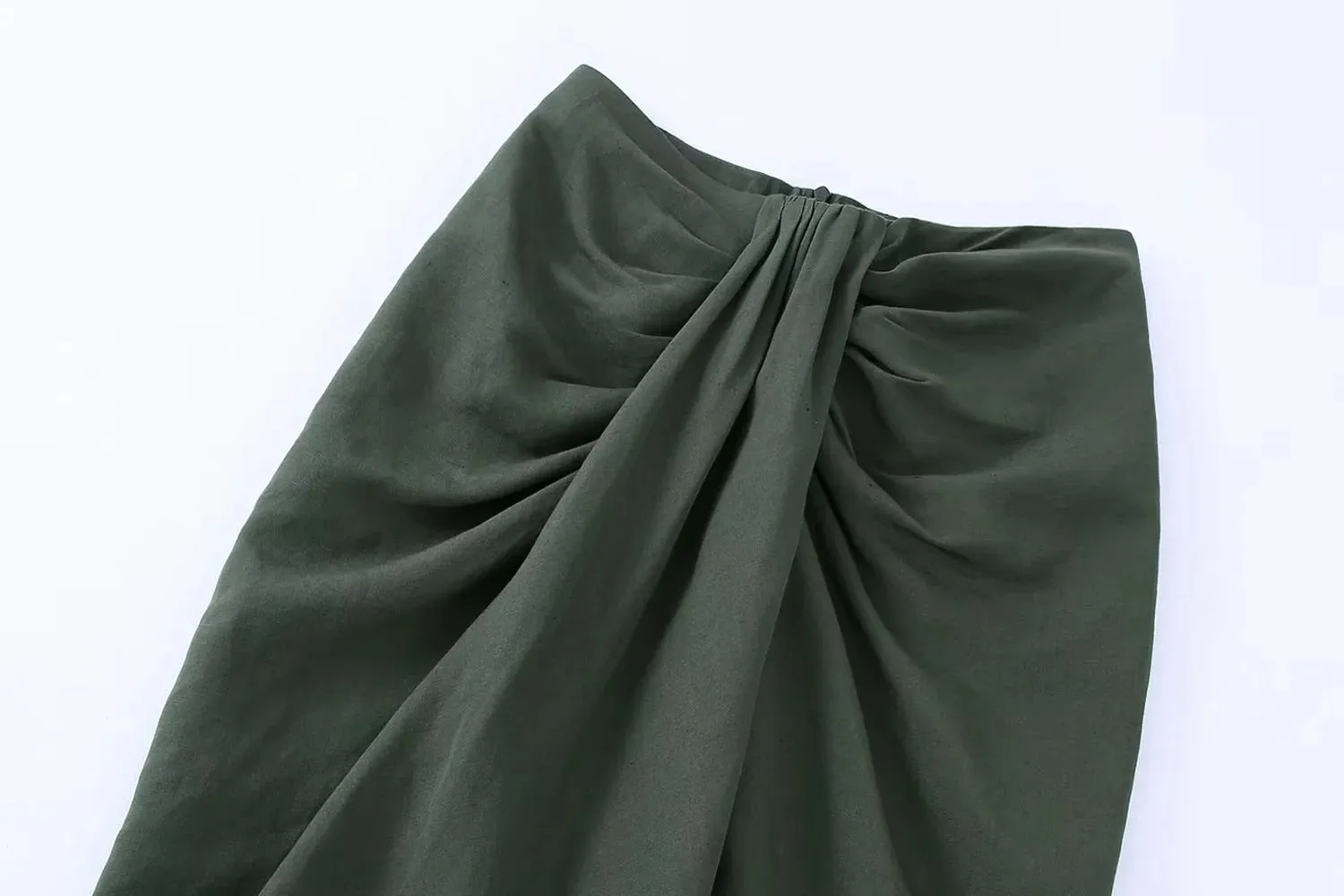 Ladies Long Sleeve Bow Shirts Tops Side Split Pleated Skirts Sets