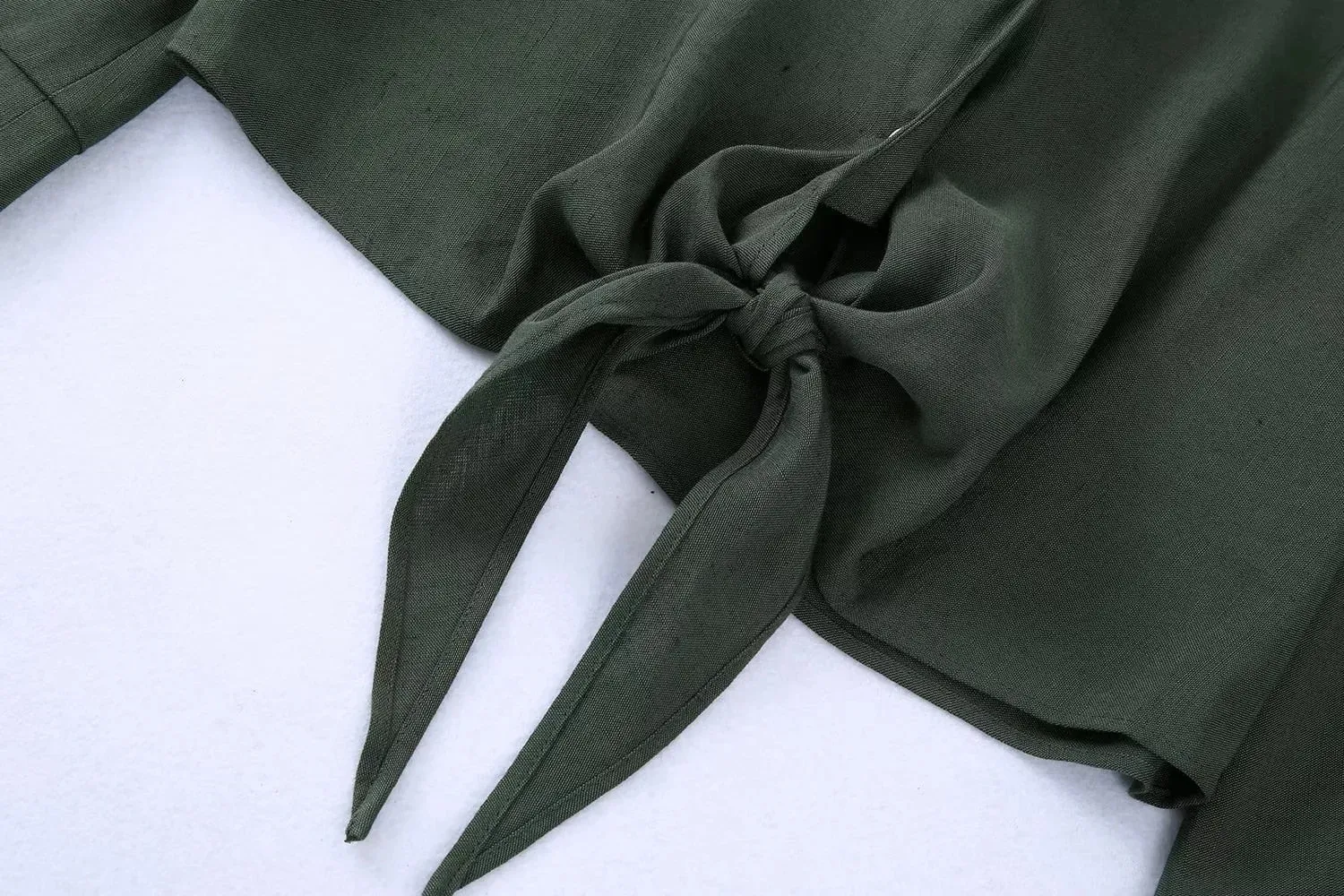 Ladies Long Sleeve Bow Shirts Tops Side Split Pleated Skirts Sets