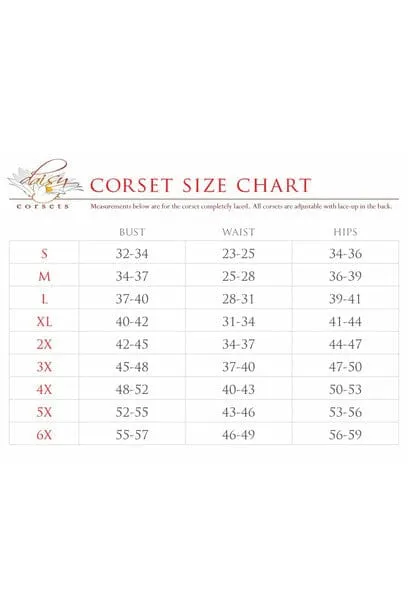 Lavish 3 PC Green Lace Witch Corset Costume
