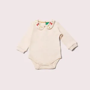 Little Green Radicals Autumn Fox Bodysuit (3-24mths)