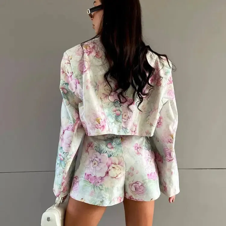 Loose-fitting Polo Collar Top  Skirt Outfit - Fashionable Long Sleeve Set