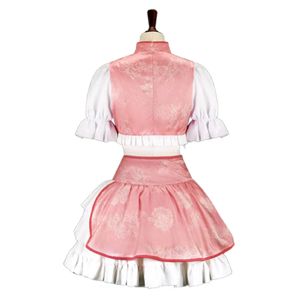 Mahou Shoujo Madoka★Magica Kaname Madoka Cosplay Cheongsam Dress Costume Outfits Halloween Carnival Suit