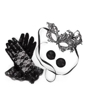 Midnight Special Three Piece Set - Black - One Size