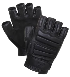Milspec Fingerless Padded Tactical Gloves