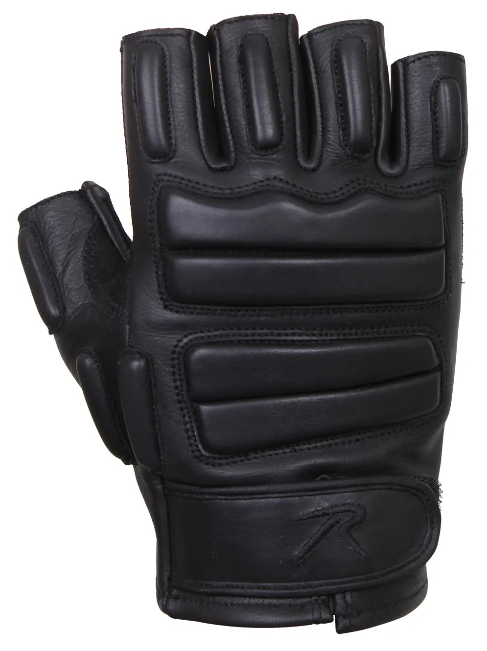 Milspec Fingerless Padded Tactical Gloves