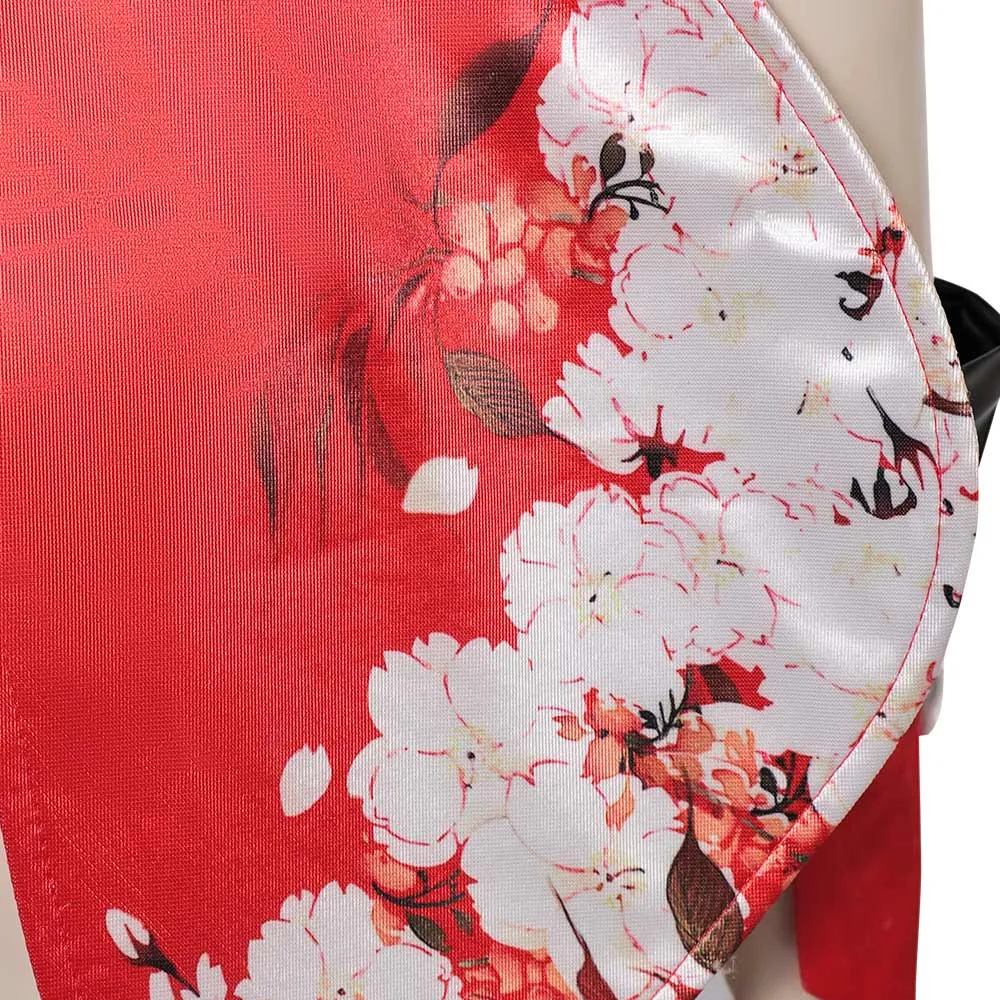 Mortal Kombat Nitara Game Character Red Mai Shiranui Cosplay Costume Outfits
