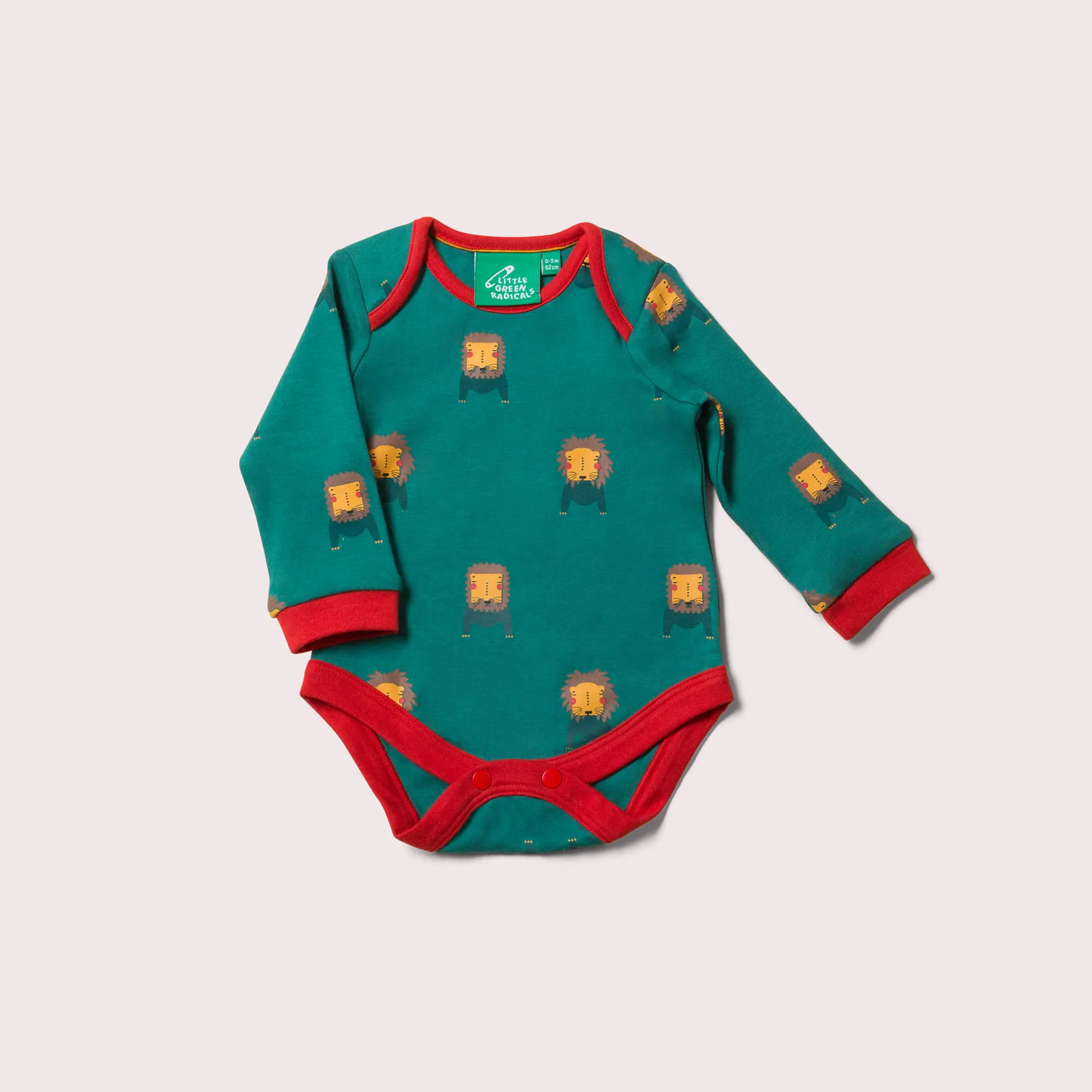 Mountain Lions Organic Baby Bodysuit Set