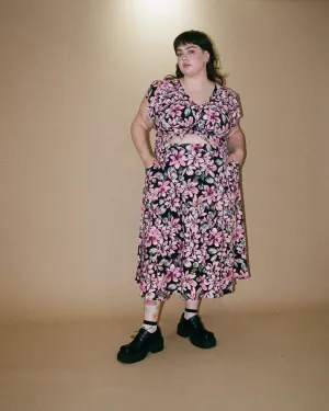 New Wave | High-Waisted Midi Skirt