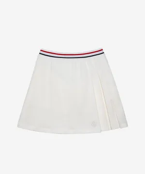 OBER Golf Pleated PK Skirt - Ivory