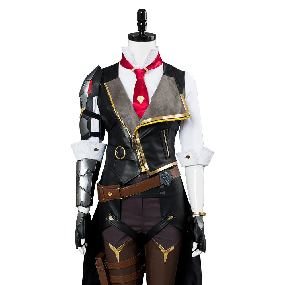 Overwatch Ashe Elizabeth Caledonia Outfit Cosplay Costume