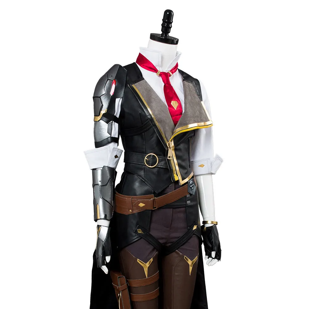 Overwatch Ashe Elizabeth Caledonia Outfit Cosplay Costume