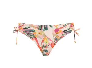 Paradise Drawside Midi Pant - Pink Tropical