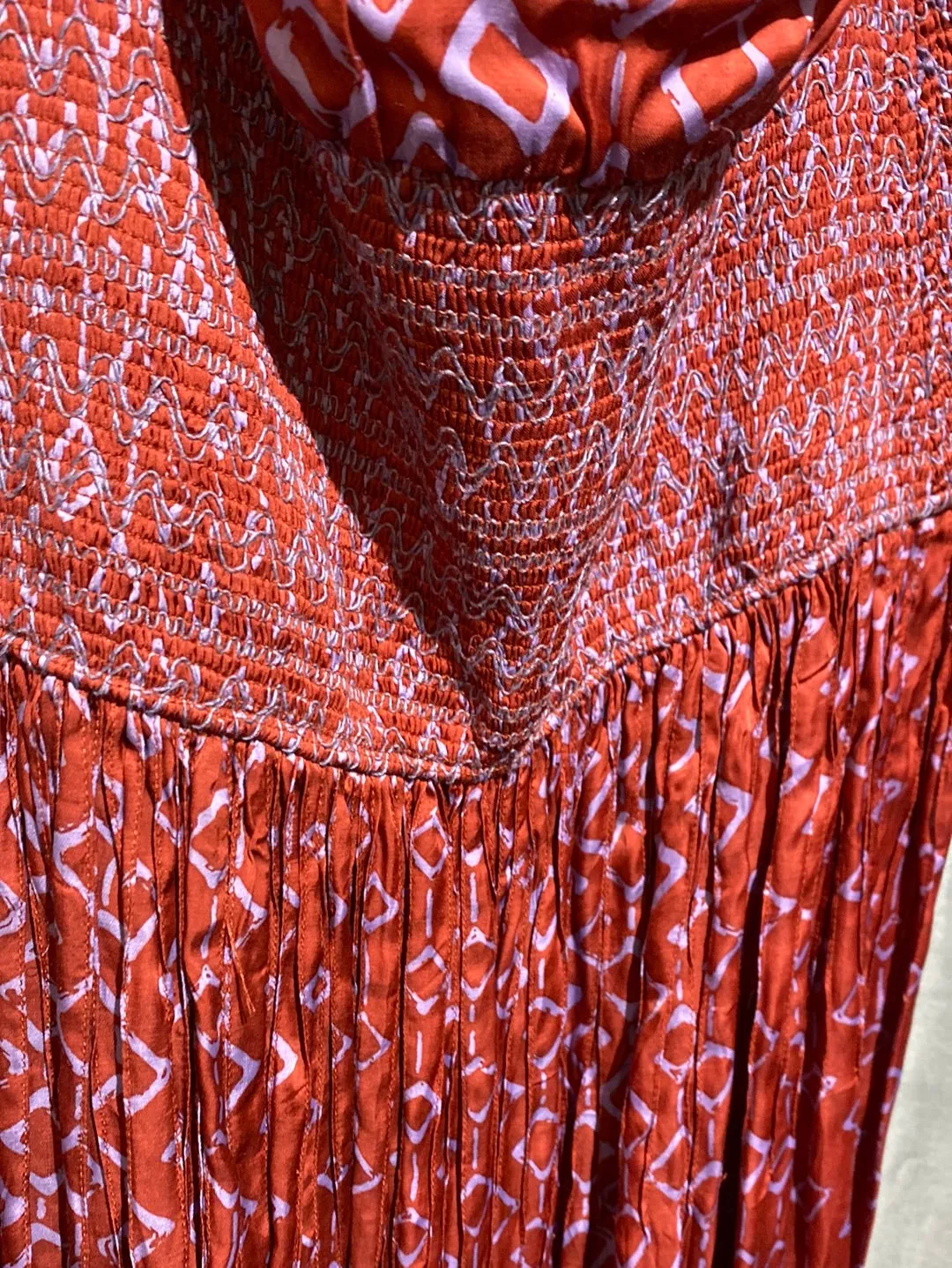 Poupette Saint Barths Violet Elastic Waist Dress