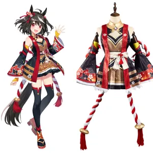 Pretty Derby Kitasan Black Cosplay Costume Outfits Halloween Carnival Suit