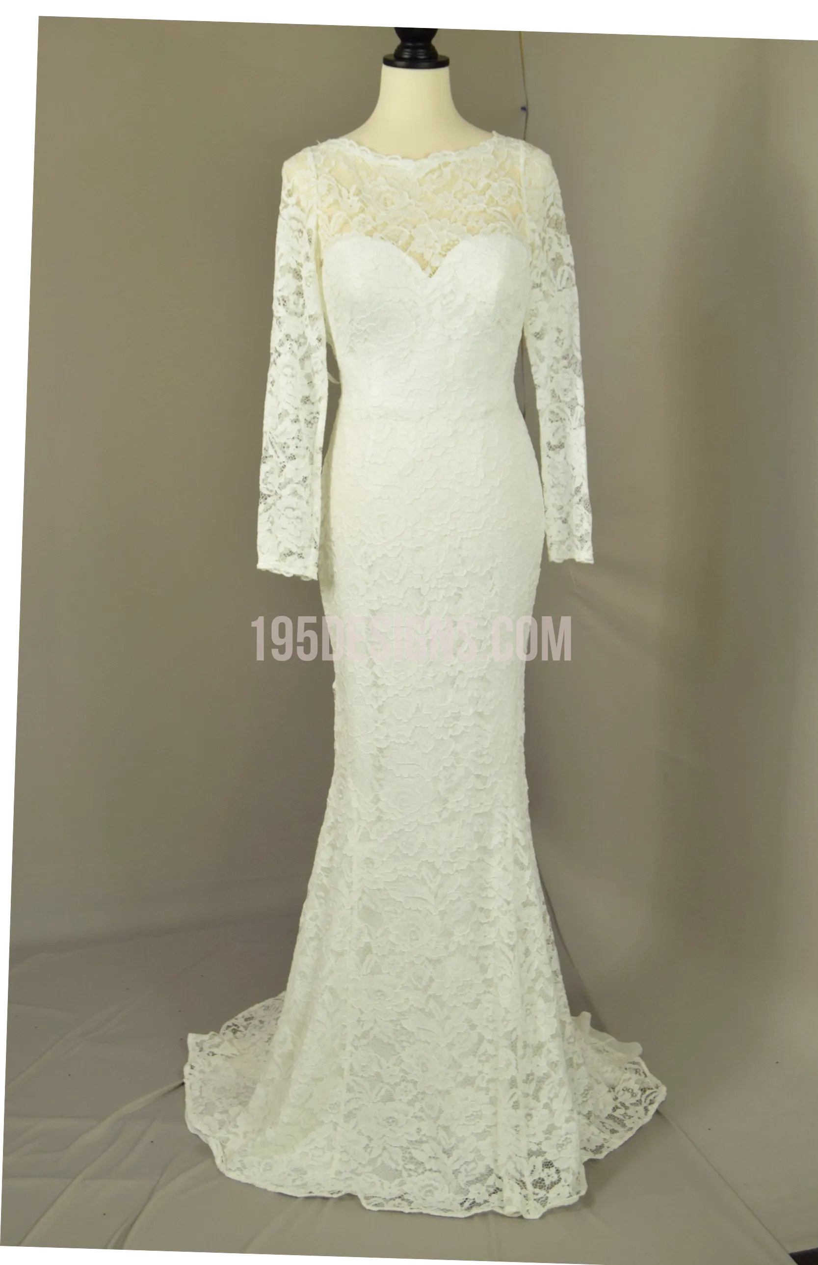 Pronovias White One  Lace Wedding Dress