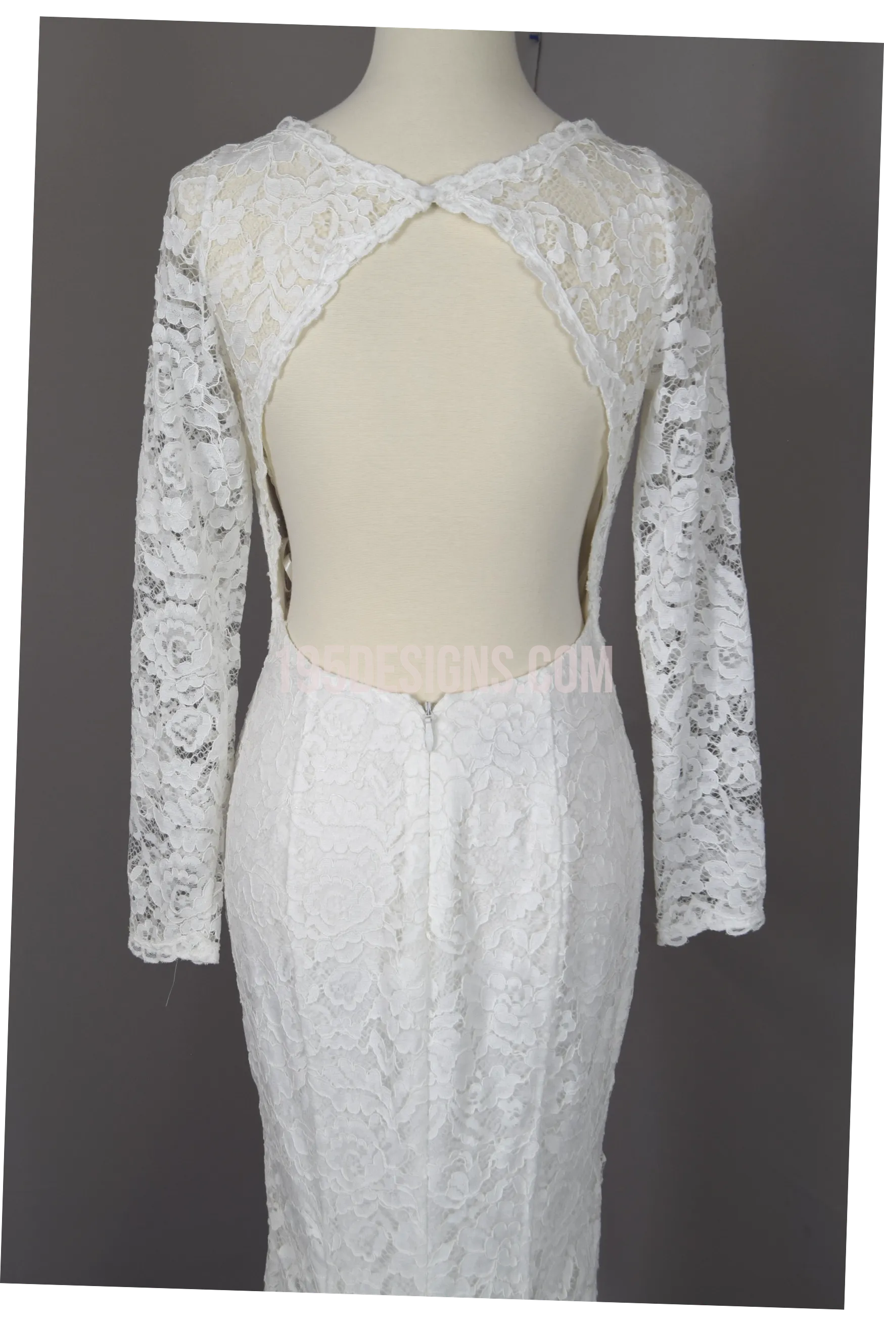 Pronovias White One  Lace Wedding Dress