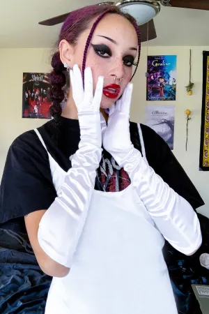 Pure Viral Satin Gloves