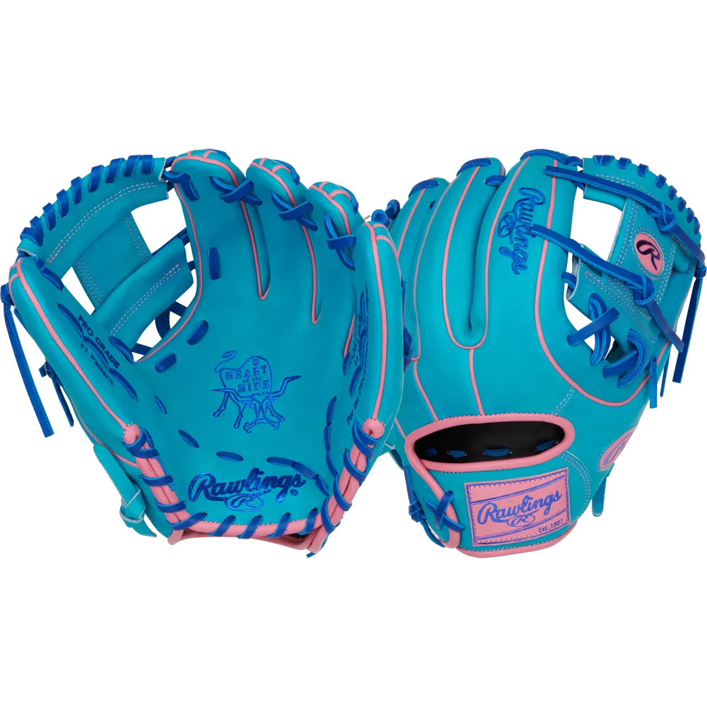 Rawlings Heart of the Hide Vibrant Series 11.5" Baseball Glove: PROR314-2TEP