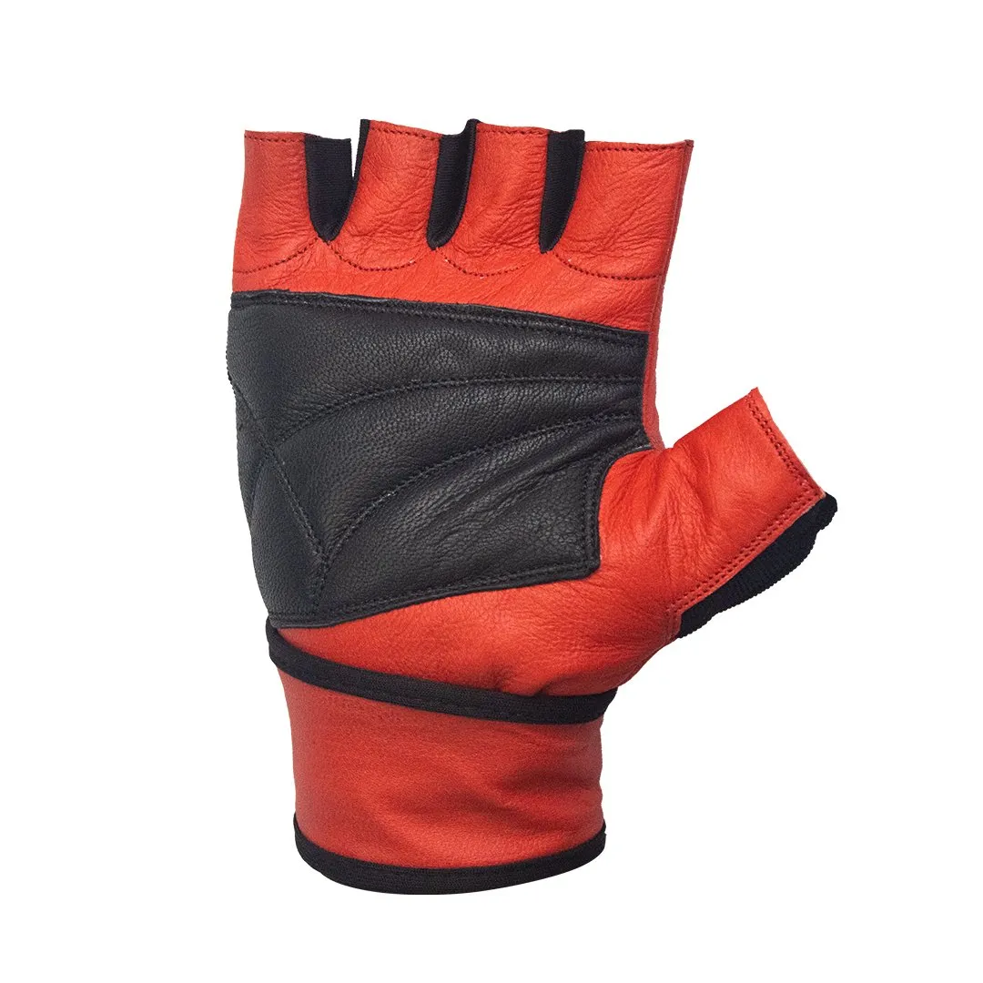Red Platinum Toro Series Workout Gloves