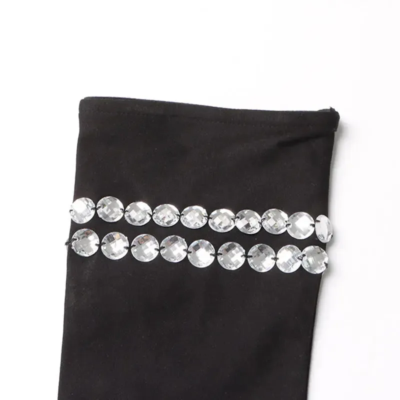 Rhinestone Sling Dress - European American Heavy Industry Design