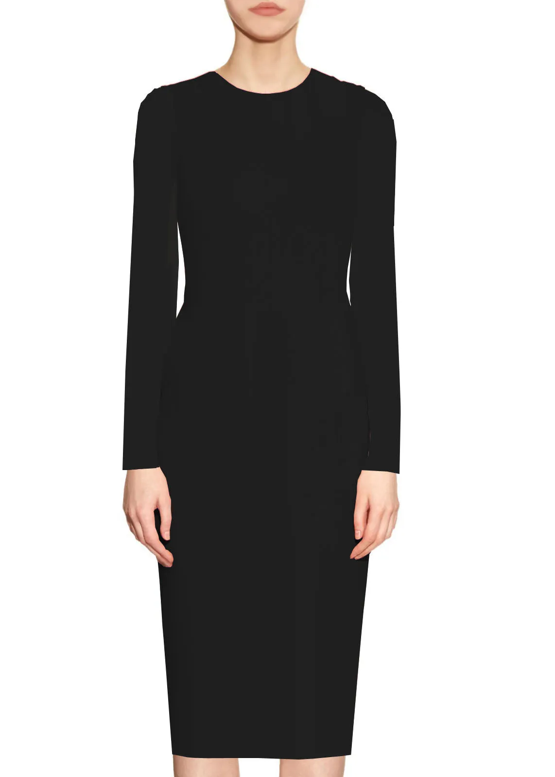 Riviera Long Sleeves Sheath Dress