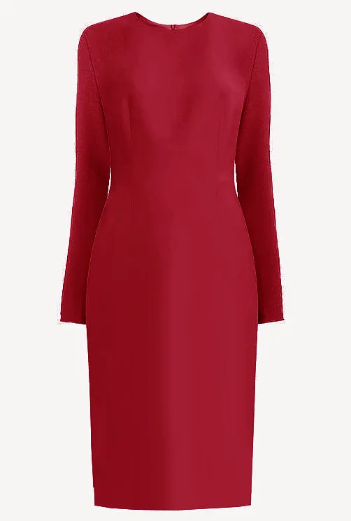 Riviera Long Sleeves Sheath Dress