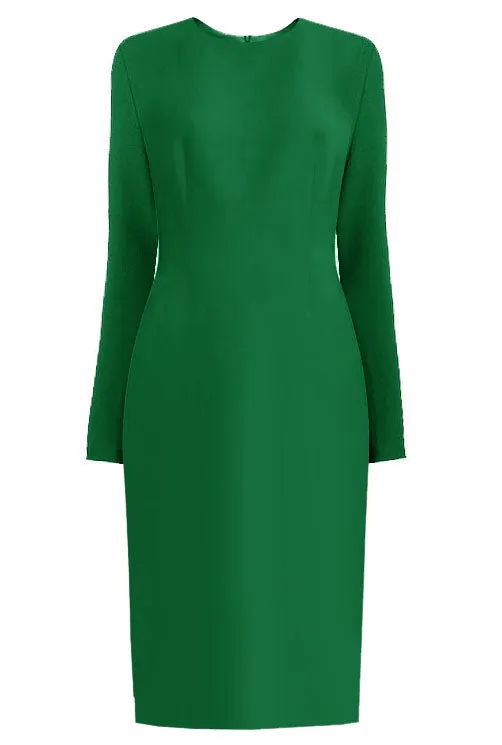 Riviera Long Sleeves Sheath Dress