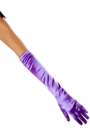 Roma Stretch Satin Gloves