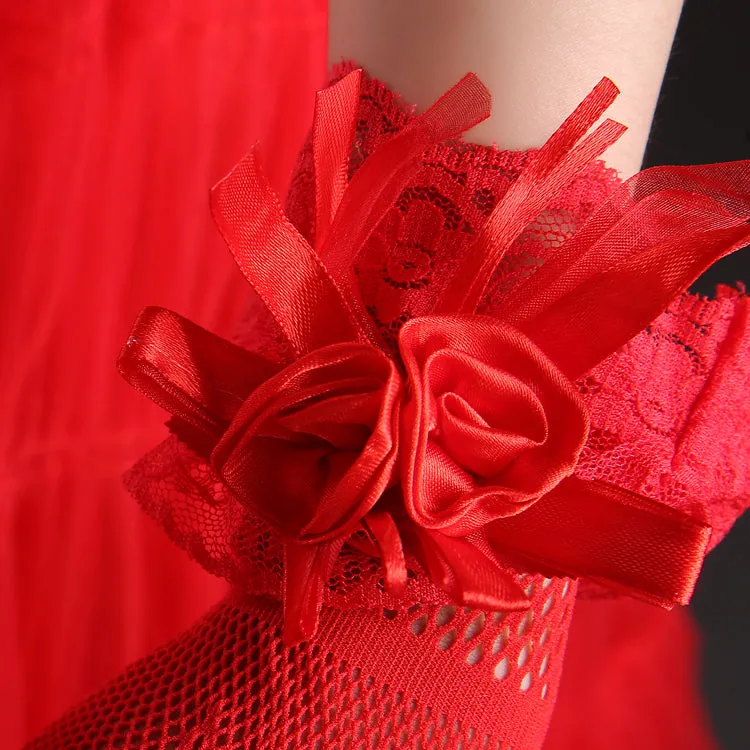 Rose Lace Gloves