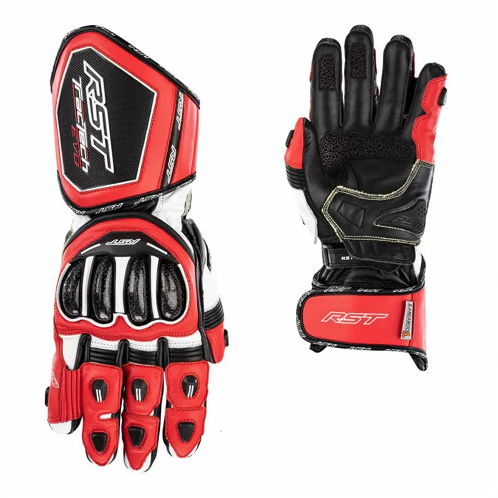 RST - Tractech Evo-4 CE Red Race Gloves