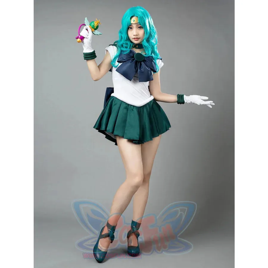 Sailor Sailor Neptune Kaiou Michiru Cosplay Costume mp000515