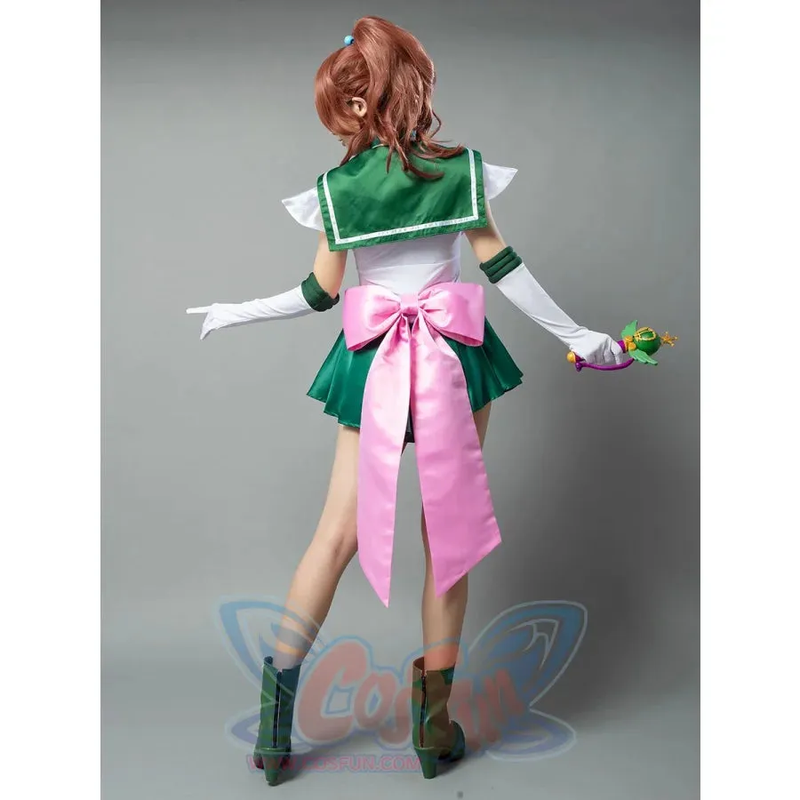Sailor Super S Film Sailor Jupiter Makoto Kino Lita Cosplay Costumes mp001406