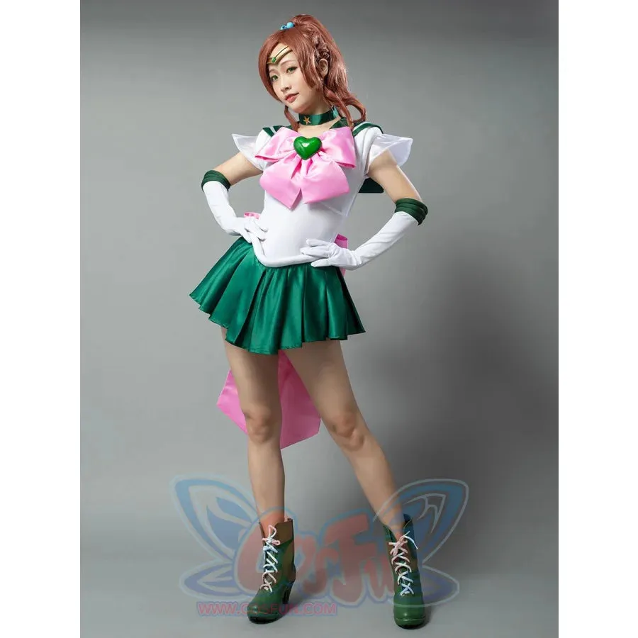 Sailor Super S Film Sailor Jupiter Makoto Kino Lita Cosplay Costumes mp001406