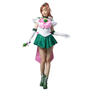Sailor Super S Film Sailor Jupiter Makoto Kino Lita Cosplay Costumes mp001406