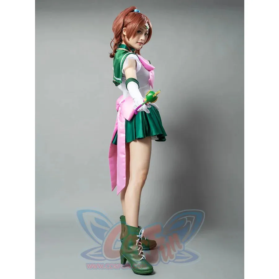 Sailor Super S Film Sailor Jupiter Makoto Kino Lita Cosplay Costumes mp001406